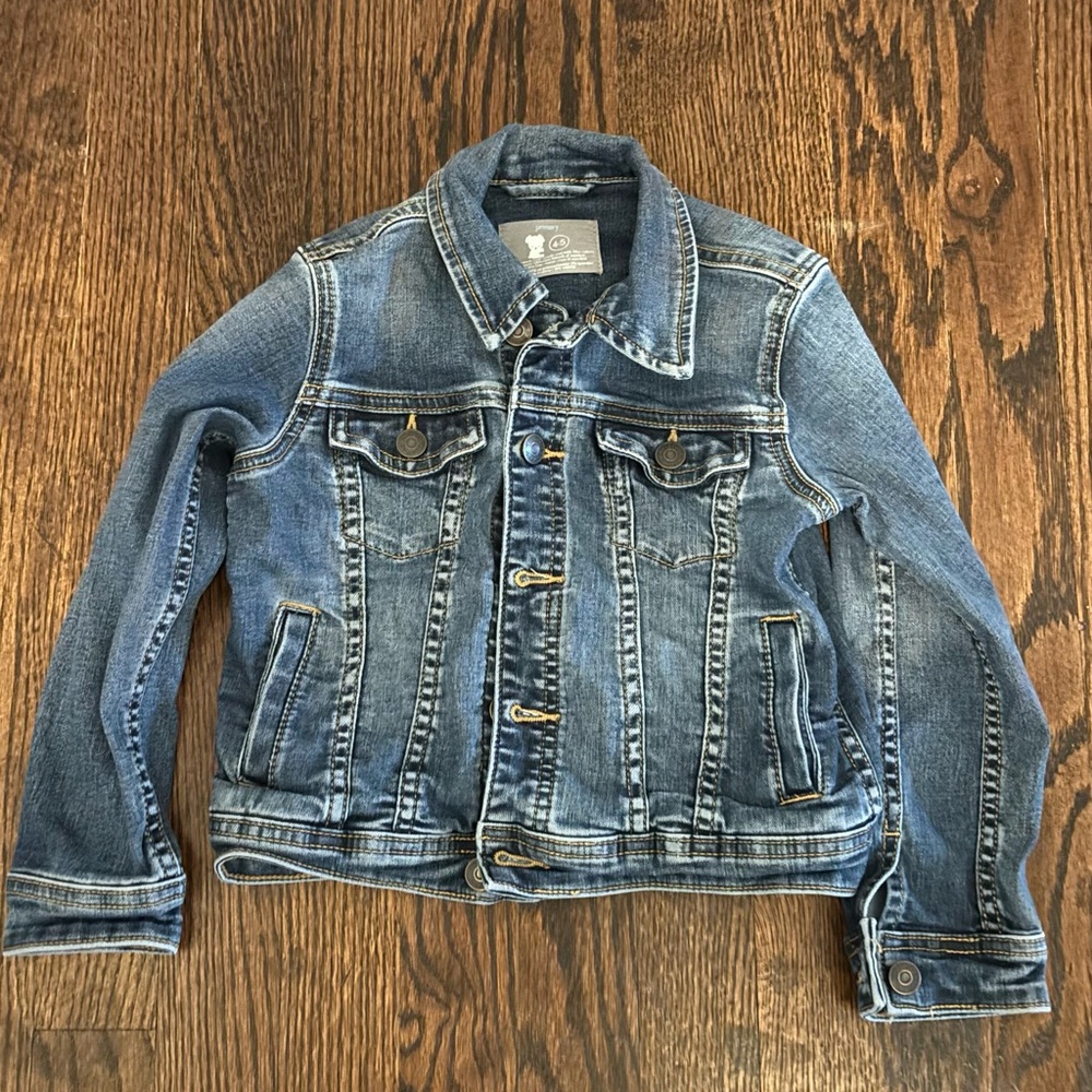 Primary Dark Blue Denim Jacket 4/5